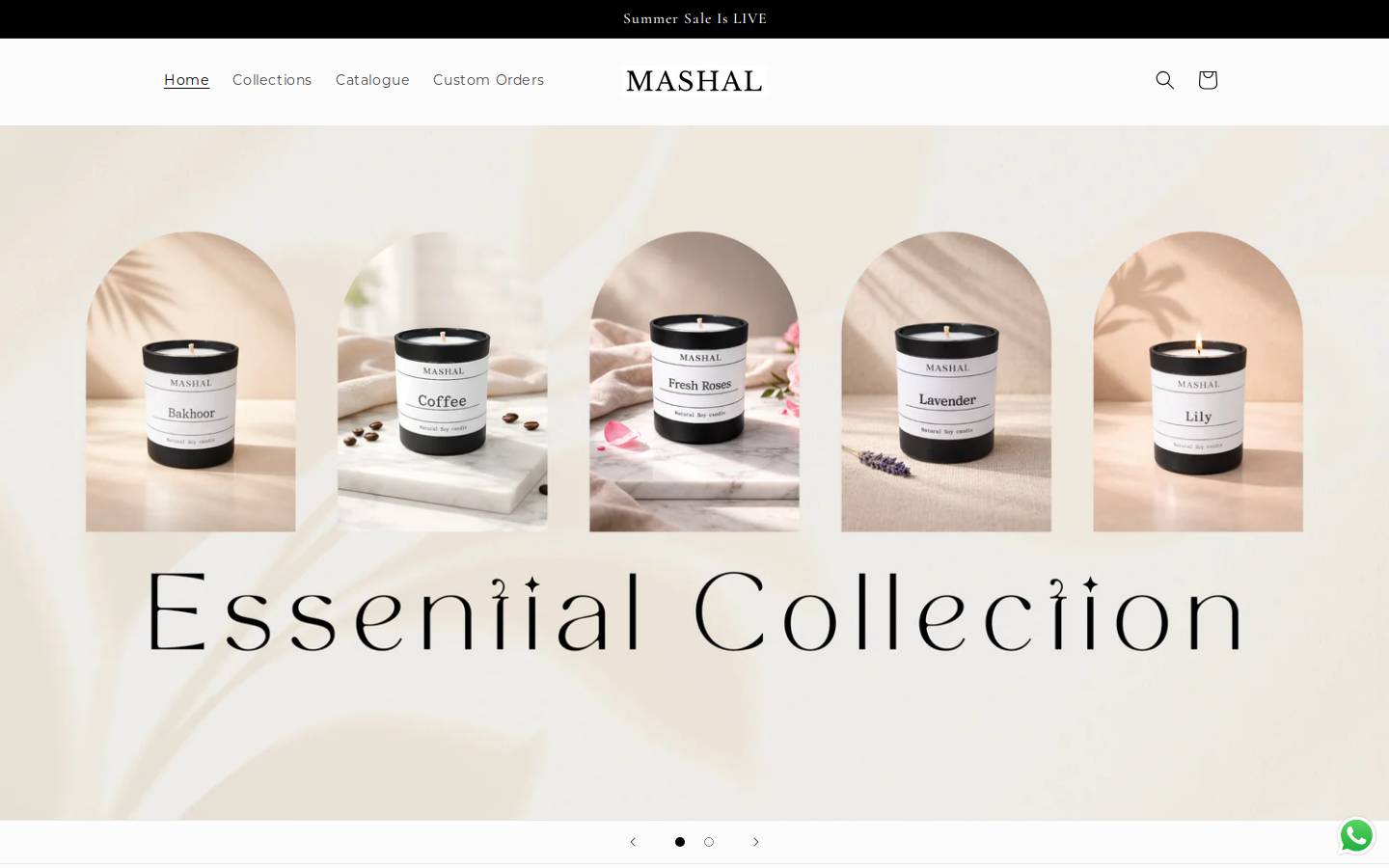 mashal.pk homepage screenshot