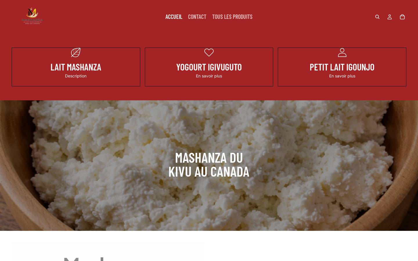mashanza.com homepage screenshot