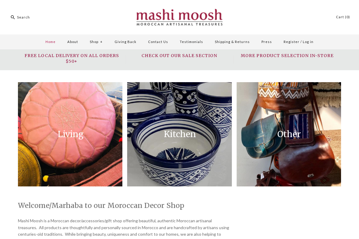 Mashi Moosh homepage screenshot
