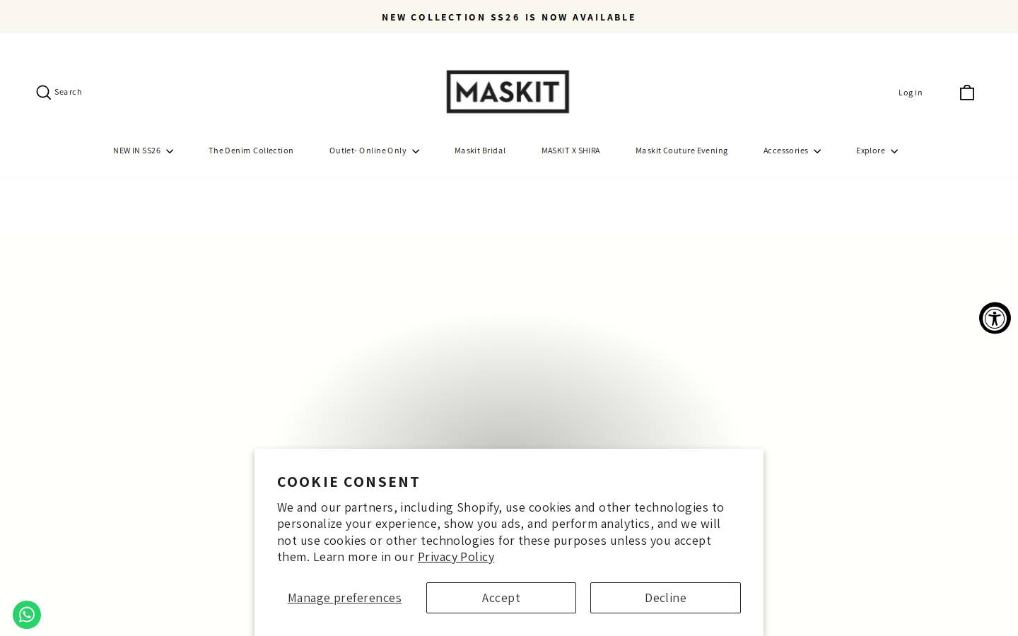 maskit.com homepage screenshot