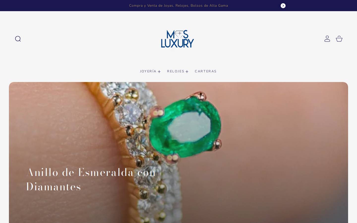 masluxury.com homepage screenshot
