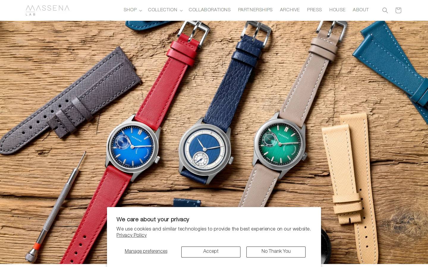 massenalab.com homepage screenshot