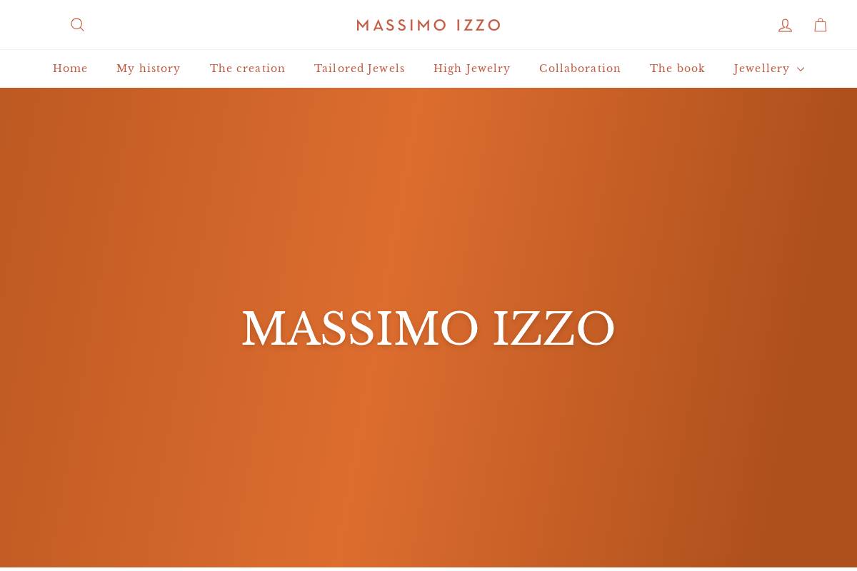 Massimo Izzo homepage screenshot