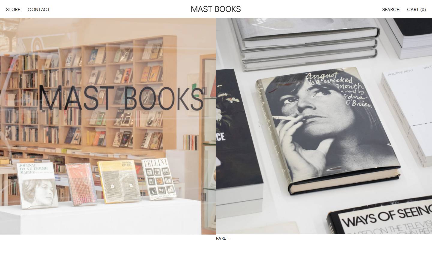 mastbooks.com homepage screenshot