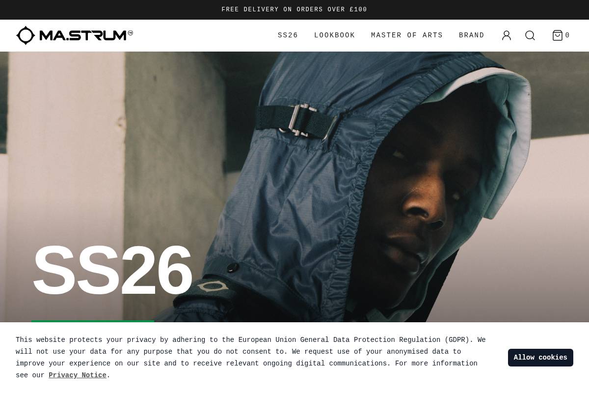 MA.STRUM homepage screenshot