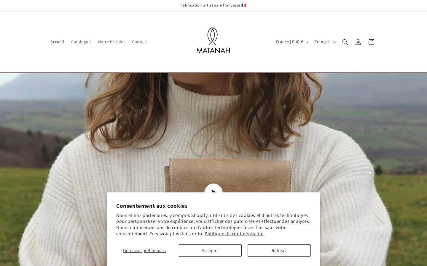 matanah.shop homepage screenshot