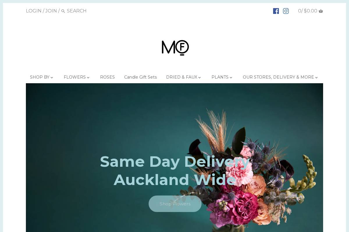 matanflorist.co.nz homepage screenshot