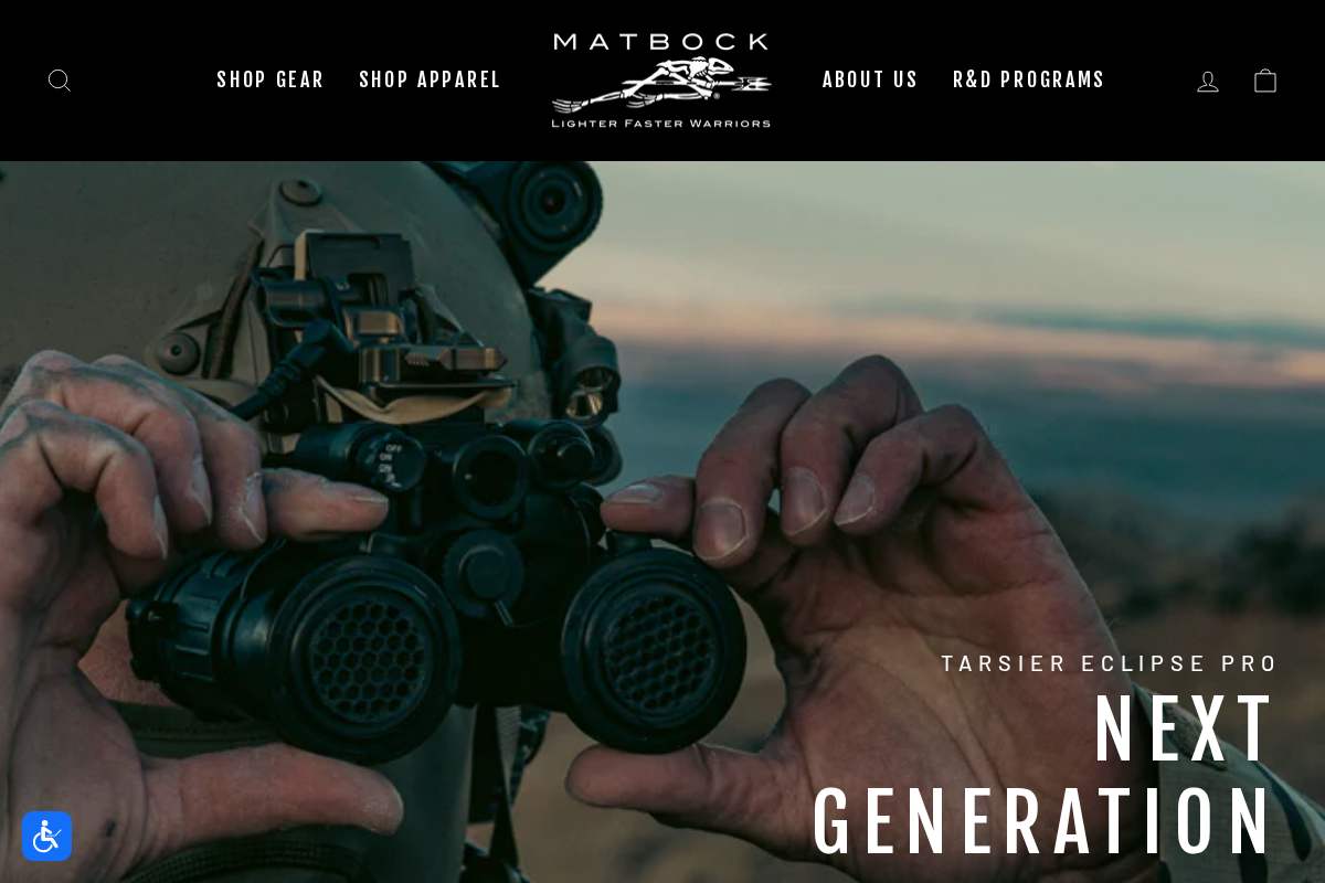 MATBOCK homepage screenshot