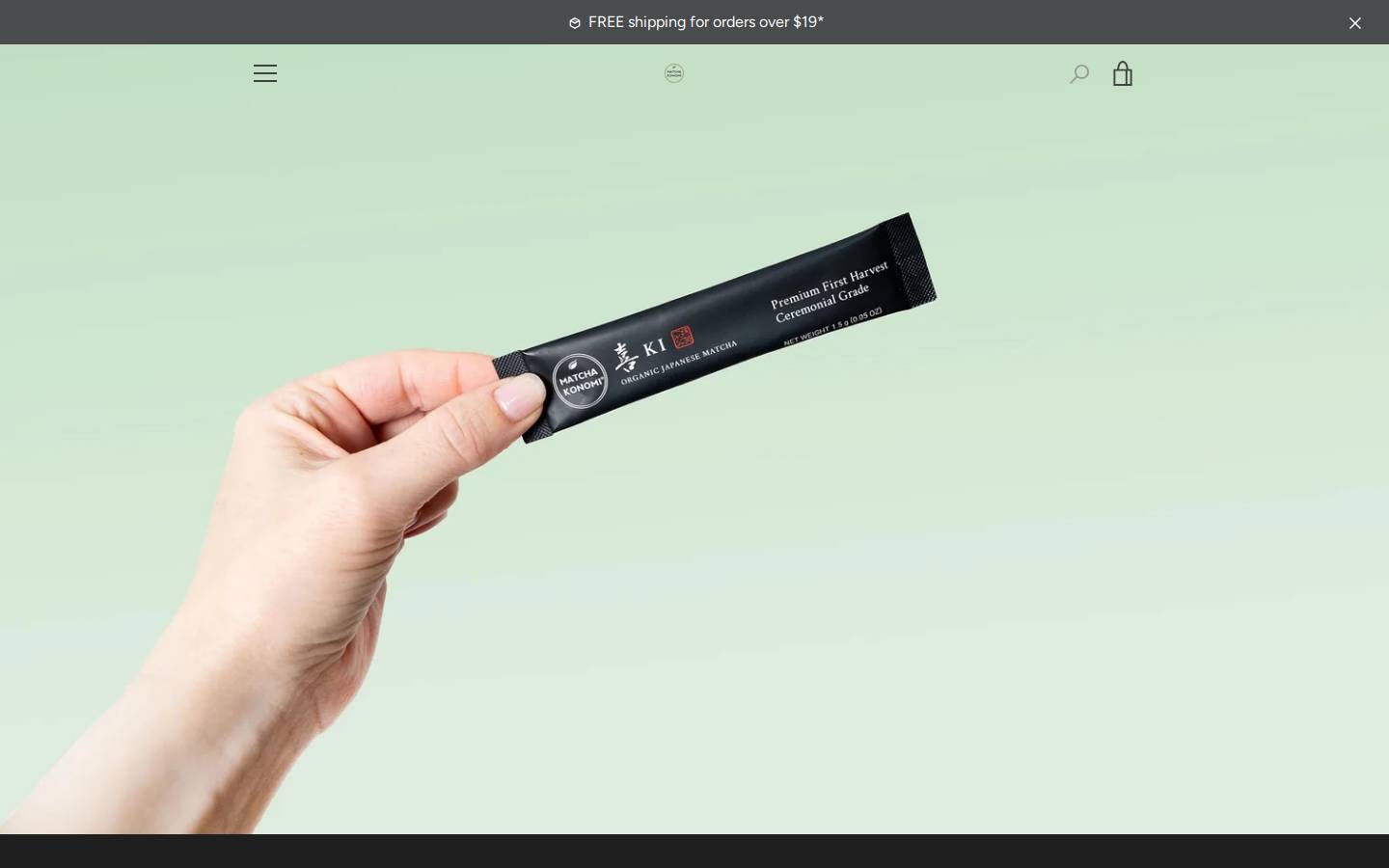 matchakonomi.com homepage screenshot