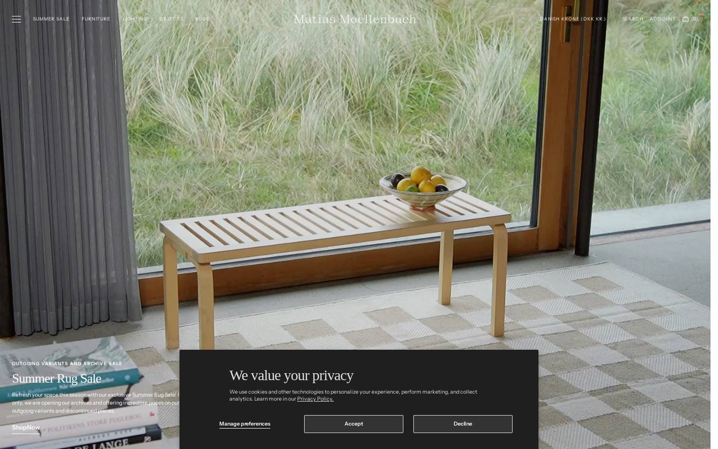 Matiasmoellenbach homepage screenshot