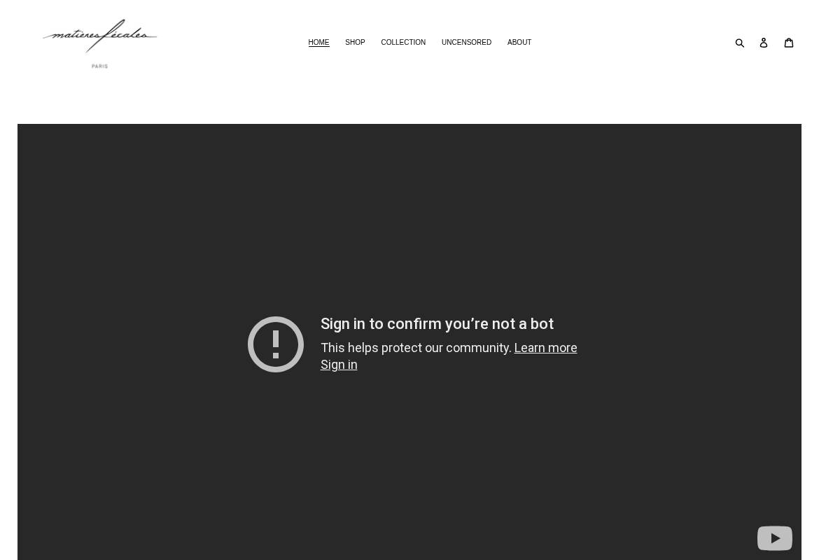 matieresfecales.com homepage screenshot