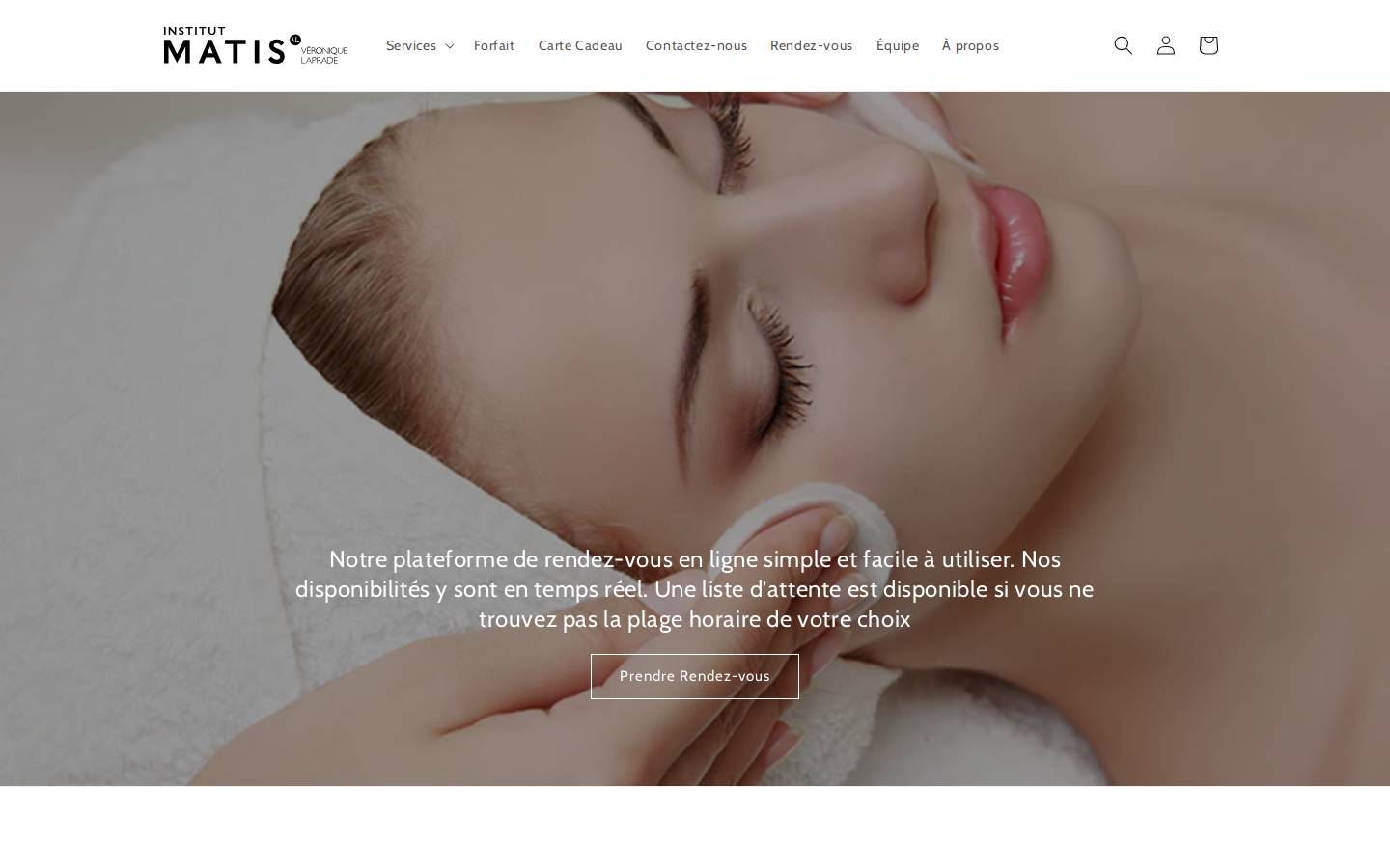 matisdr.com homepage screenshot