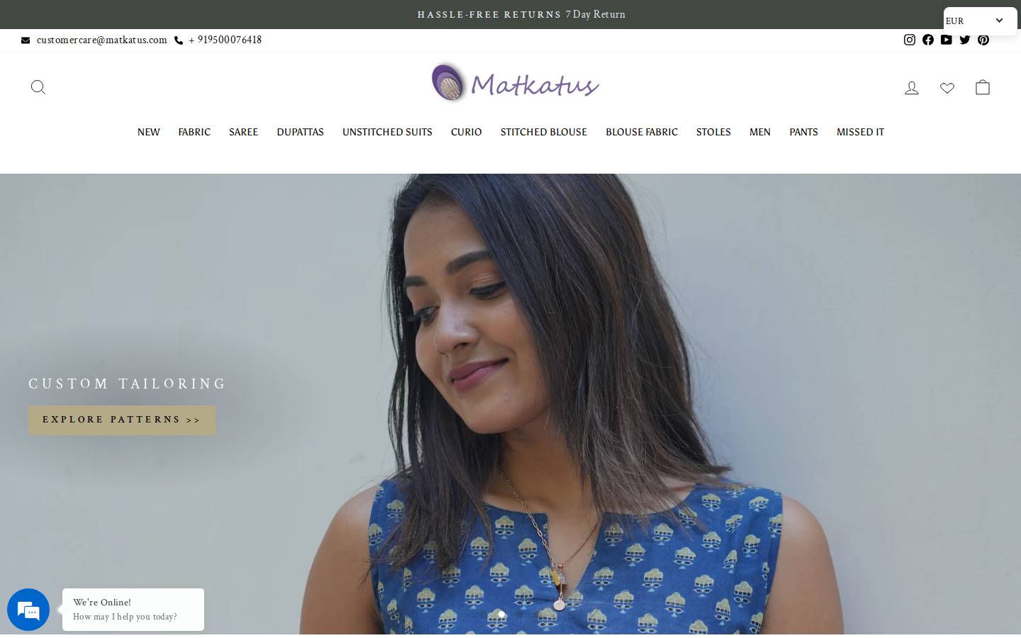 matkatus.com homepage screenshot