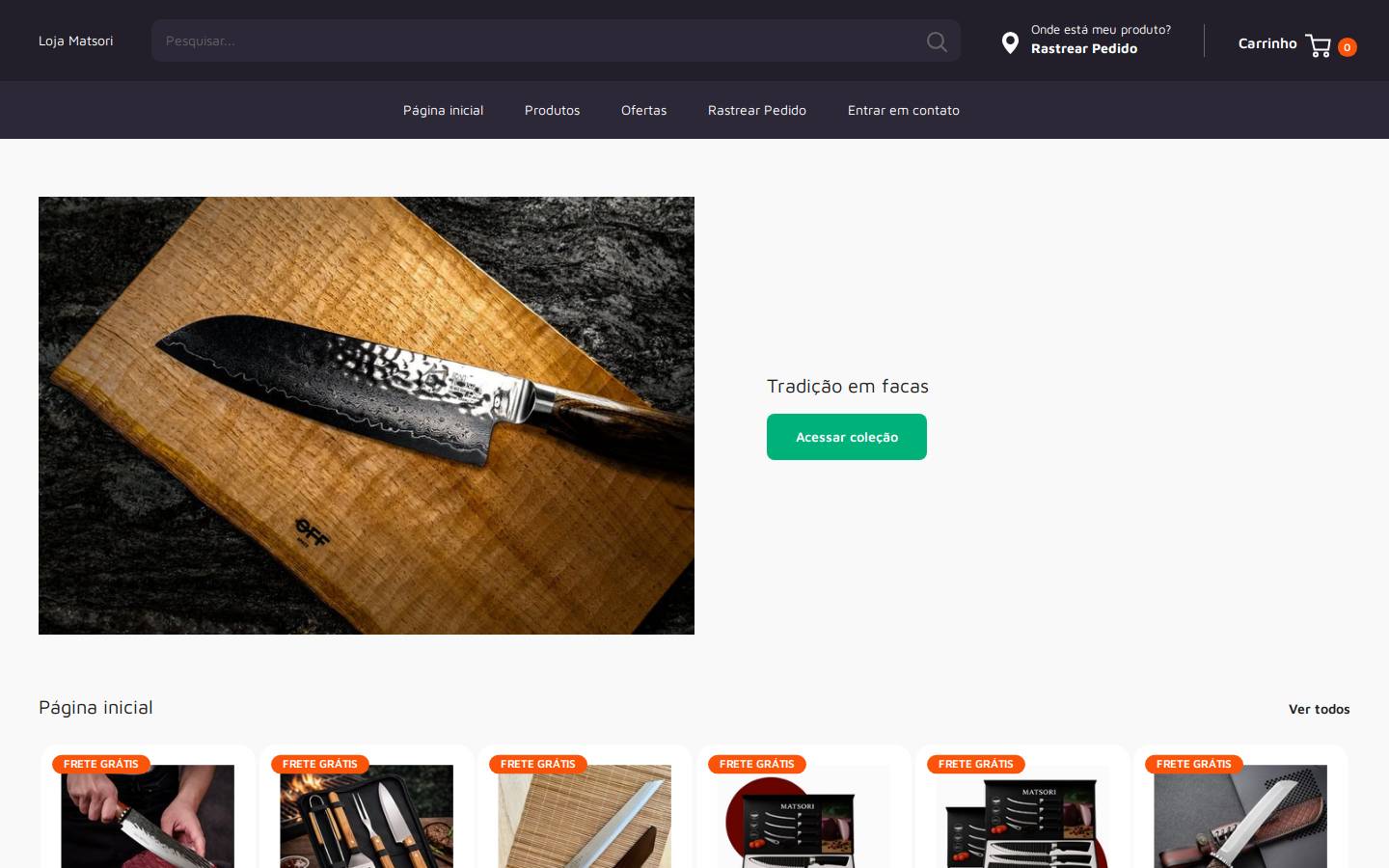 matsori.com homepage screenshot