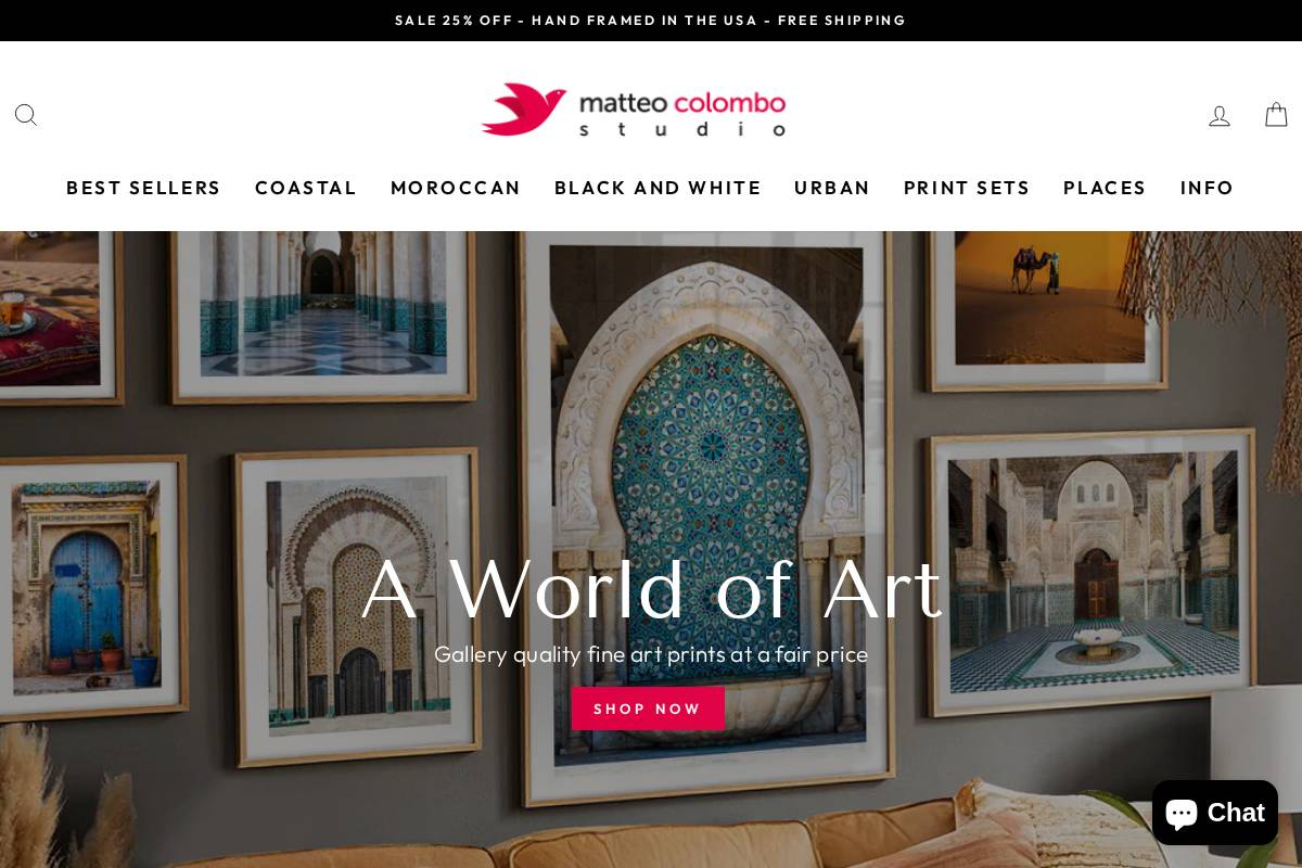 matteocolombostudio.com homepage screenshot