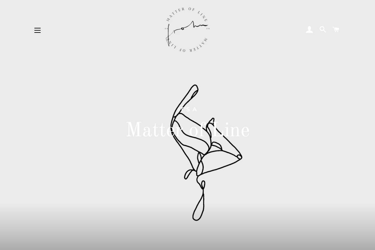 matterofline.com homepage screenshot