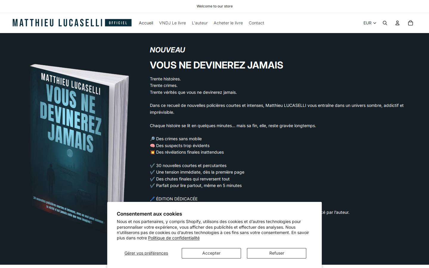 matthieulucaselli.fr homepage screenshot