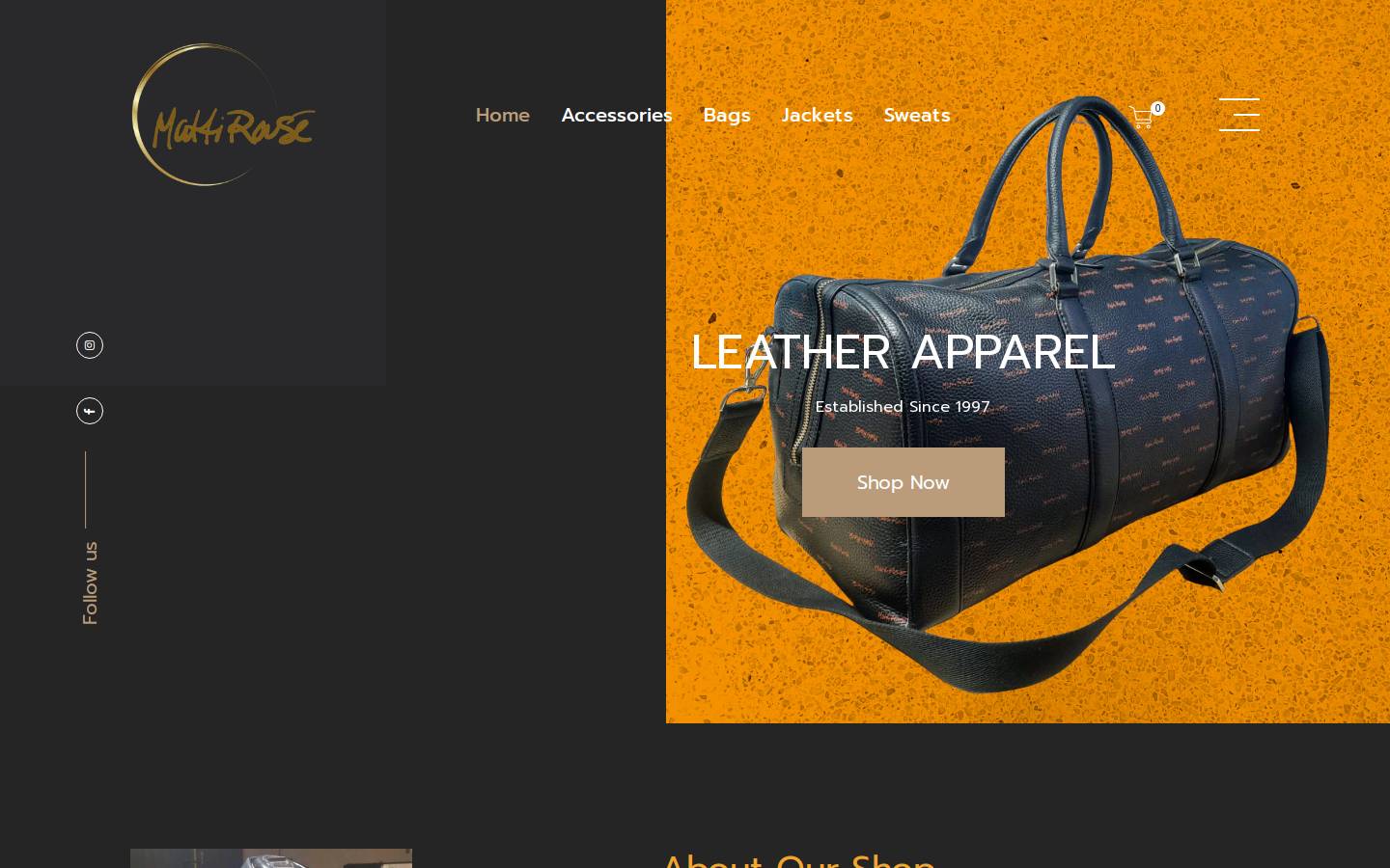 mattirouse.com homepage screenshot