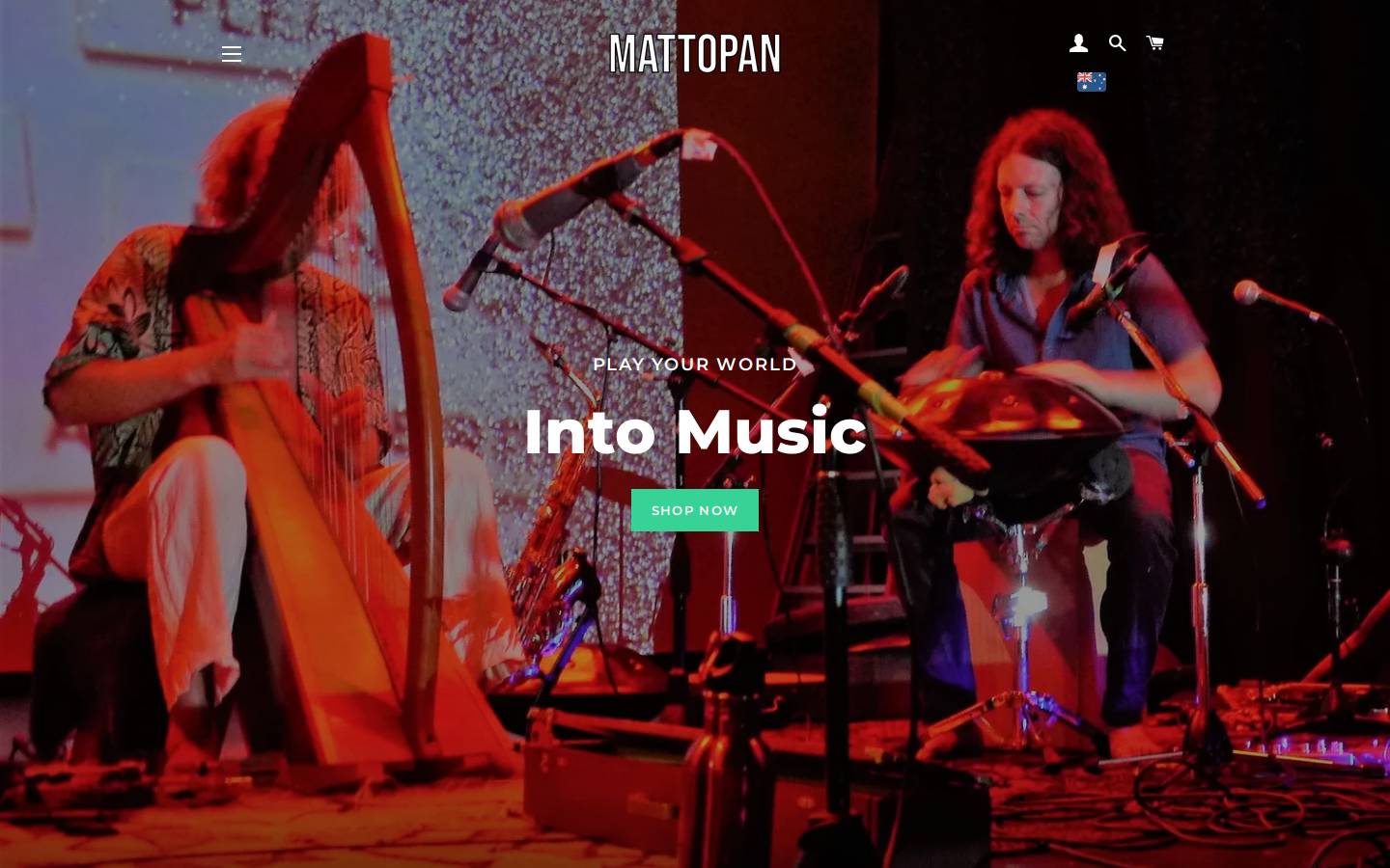 mattopan.com homepage screenshot