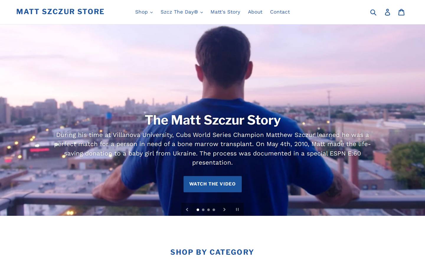 mattszczur.com homepage screenshot