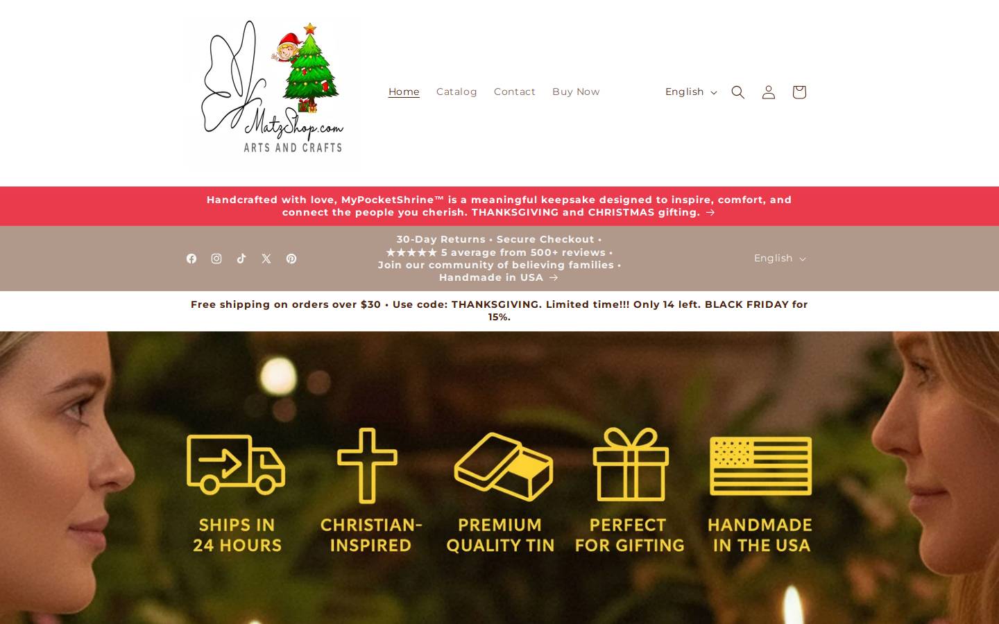 matzshop.com homepage screenshot