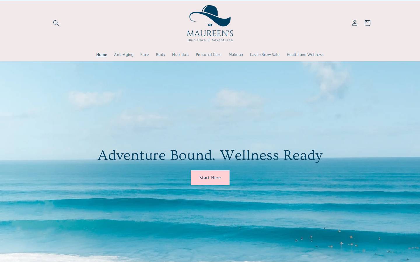 maureenkrist.com homepage screenshot