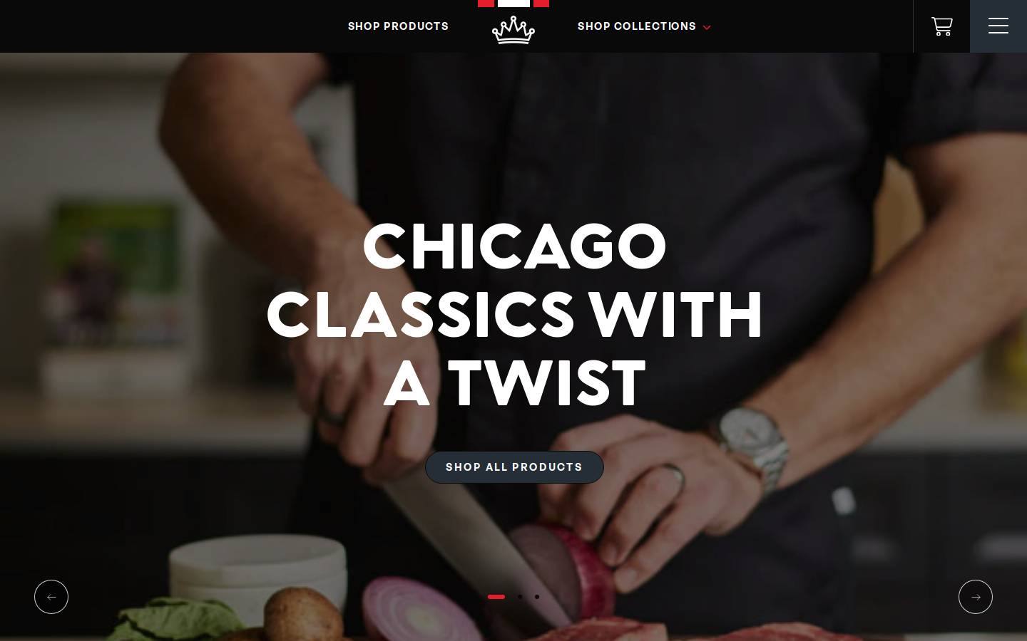 mauroprovisions.com homepage screenshot