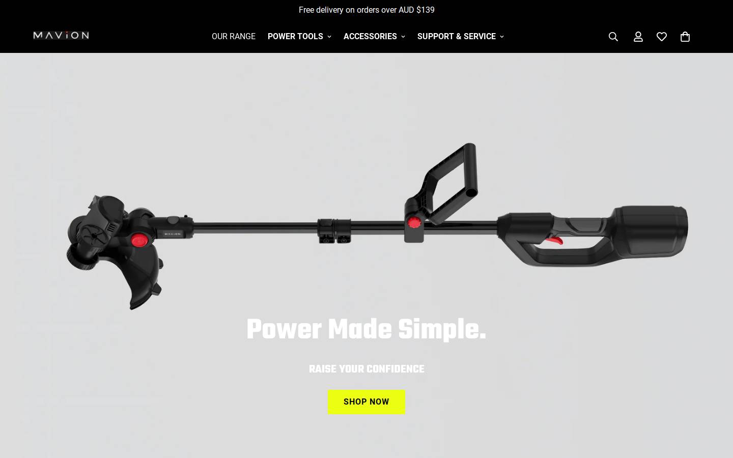 maviontools.com homepage screenshot