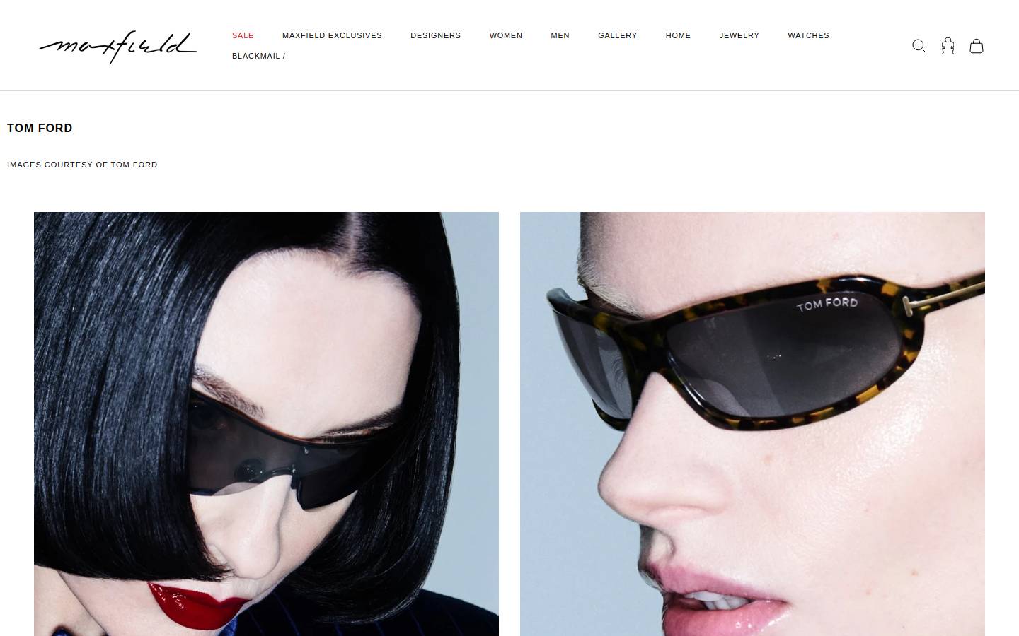 maxfieldla.com homepage screenshot