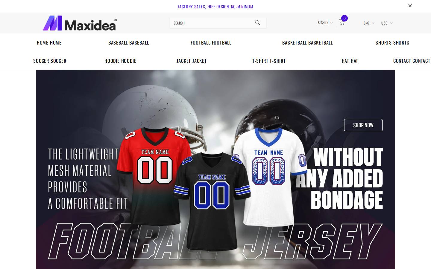 maxideashop.com homepage screenshot