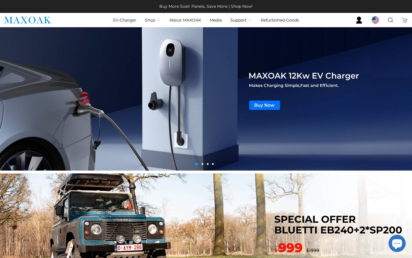 maxoak.net homepage screenshot