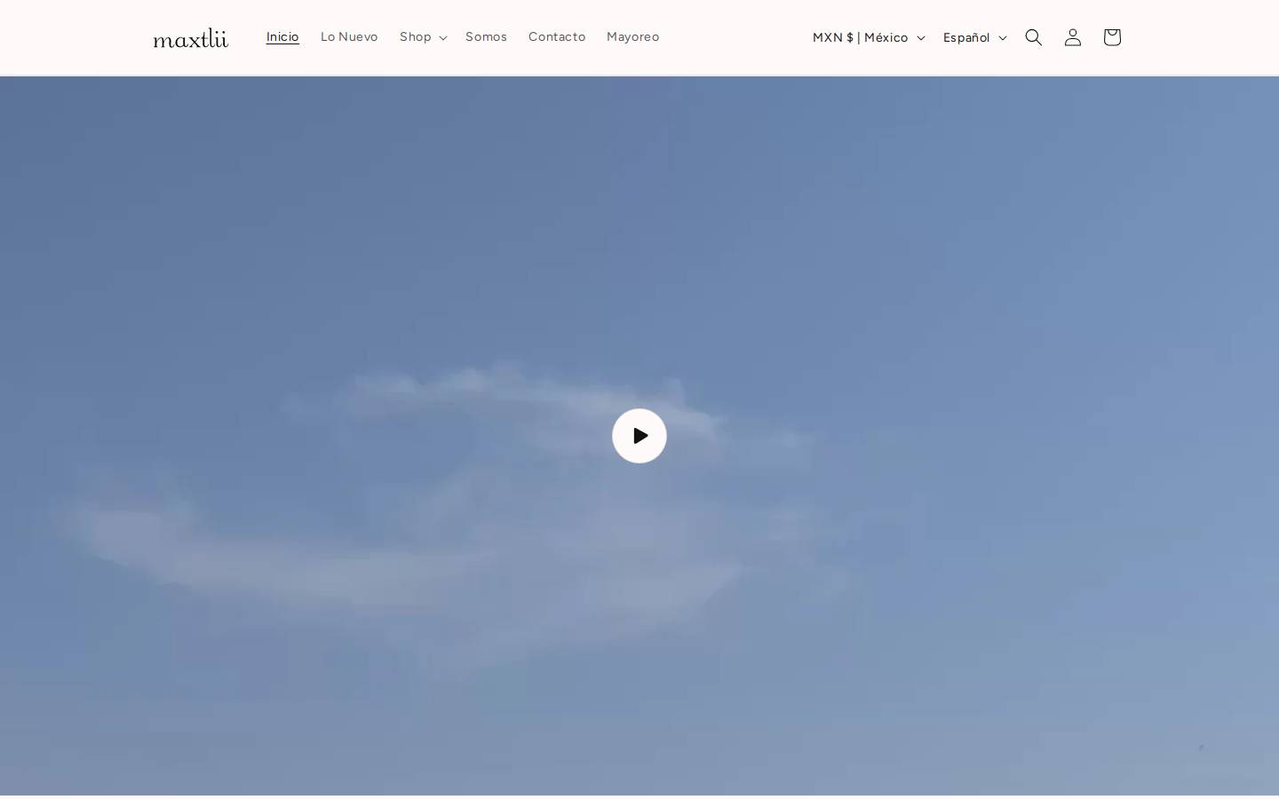 maxtlii.com homepage screenshot