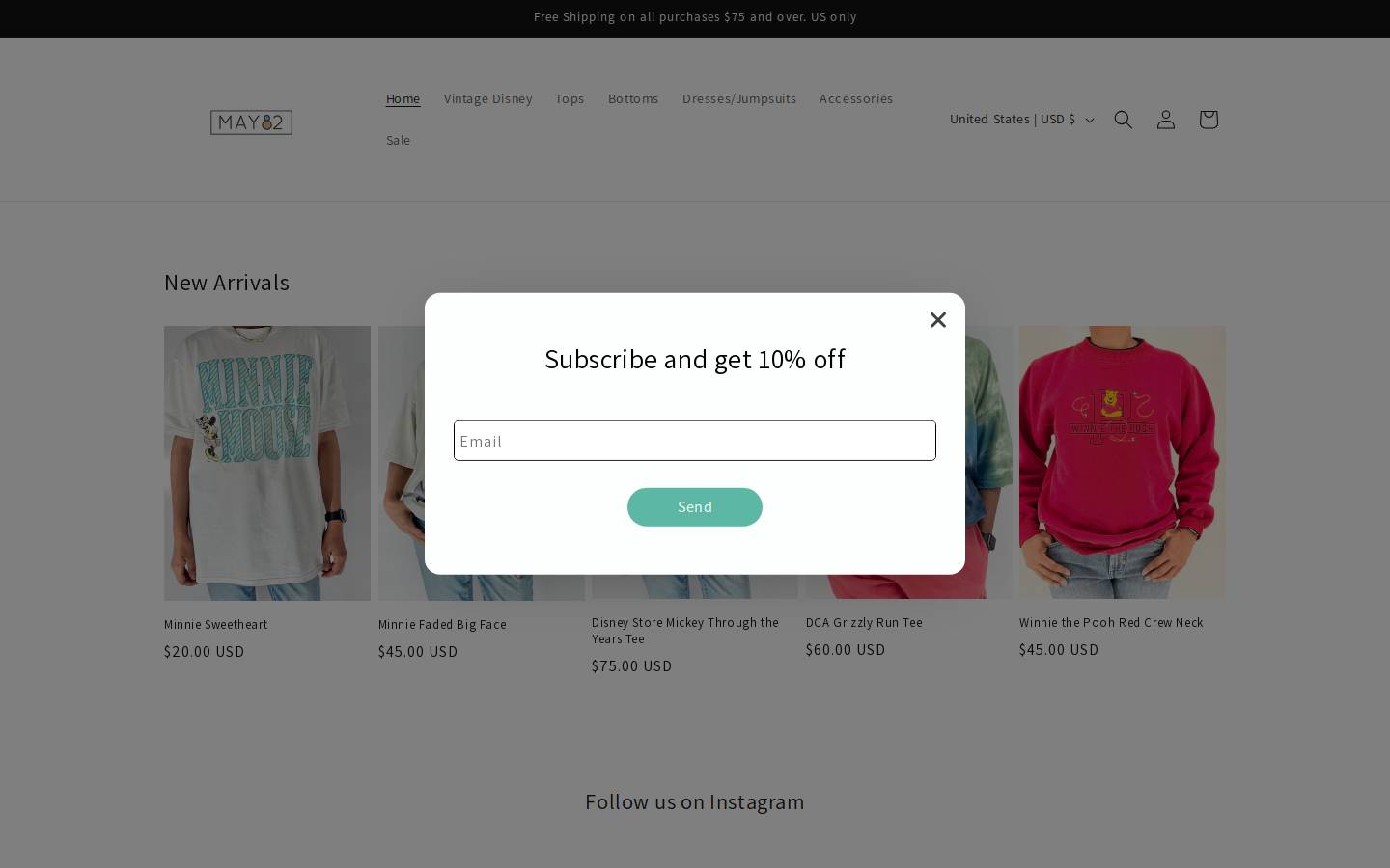 may82.com homepage screenshot
