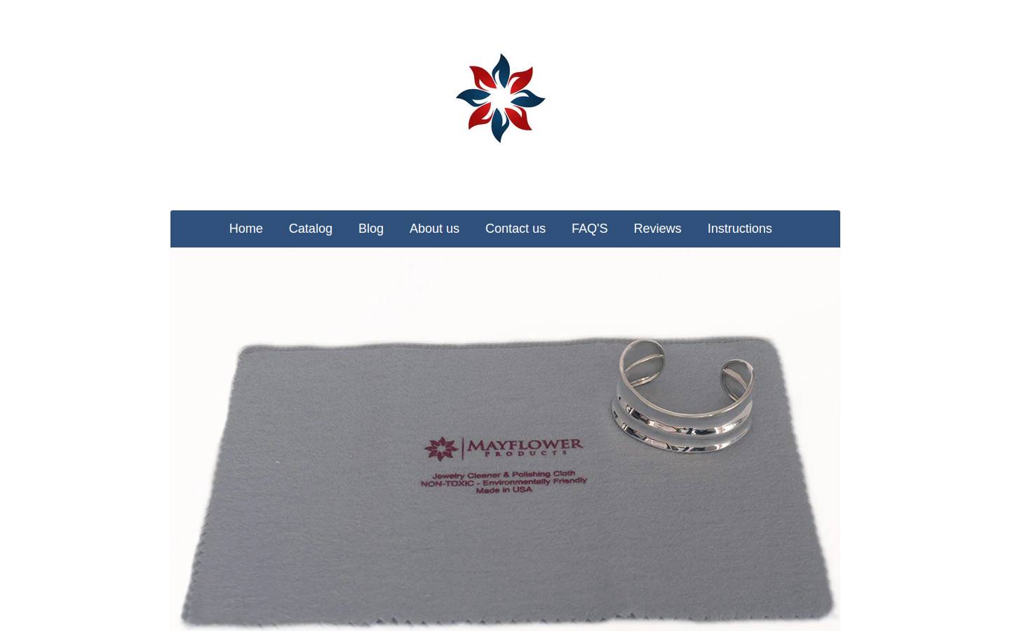mayflowerproducts.com homepage screenshot