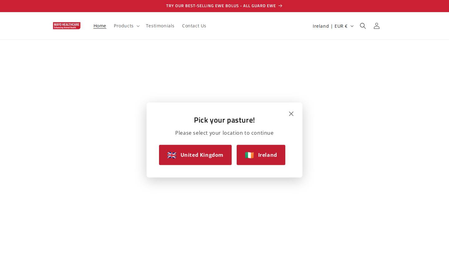 mayohealthcare.ie homepage screenshot