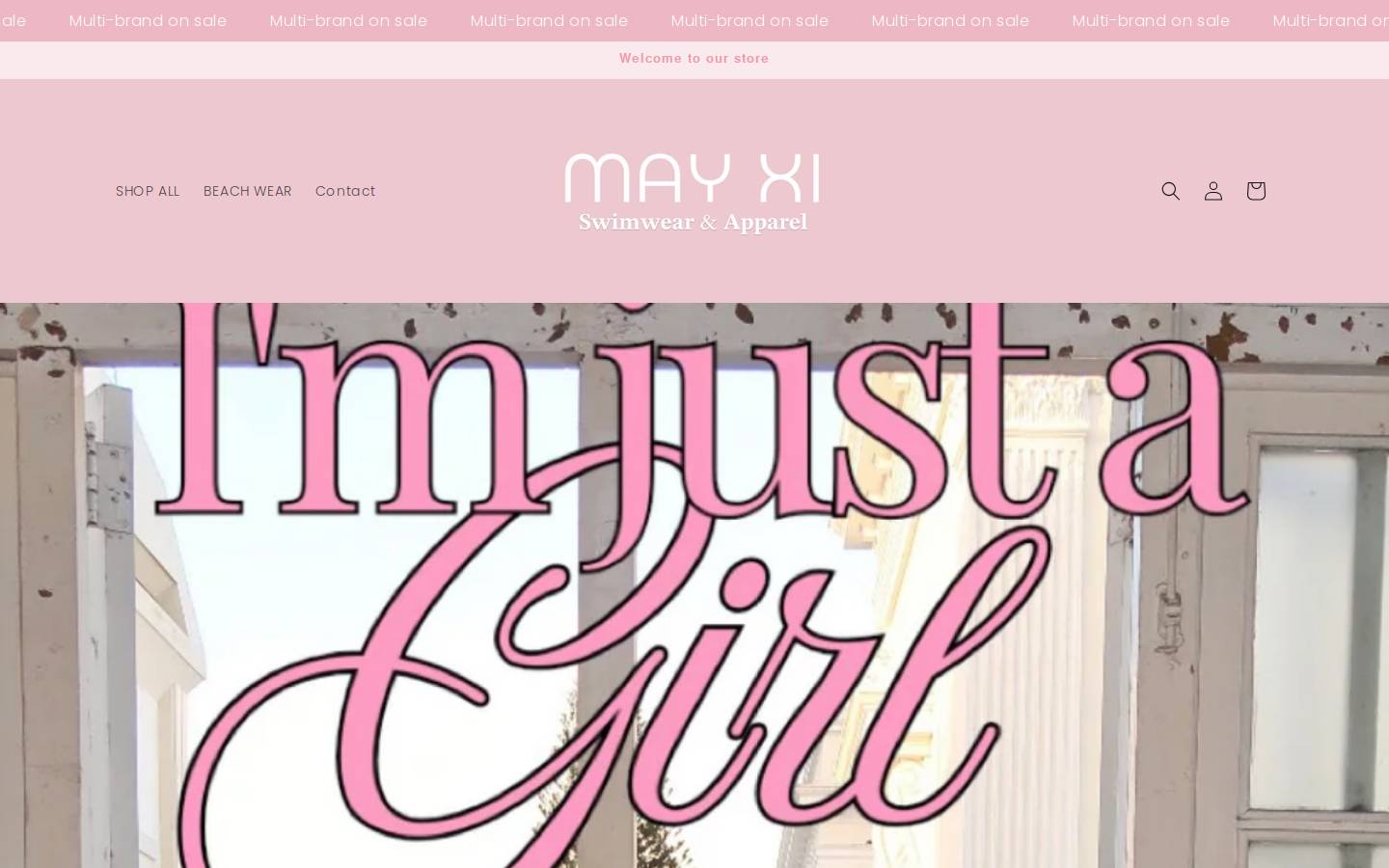 mayxl.com homepage screenshot