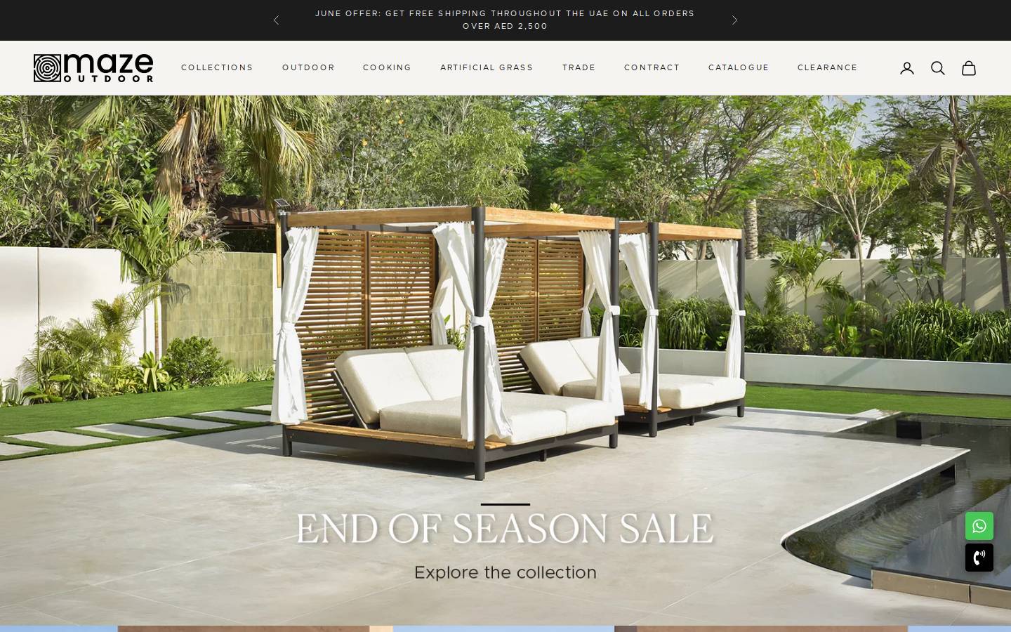 maze.me homepage screenshot