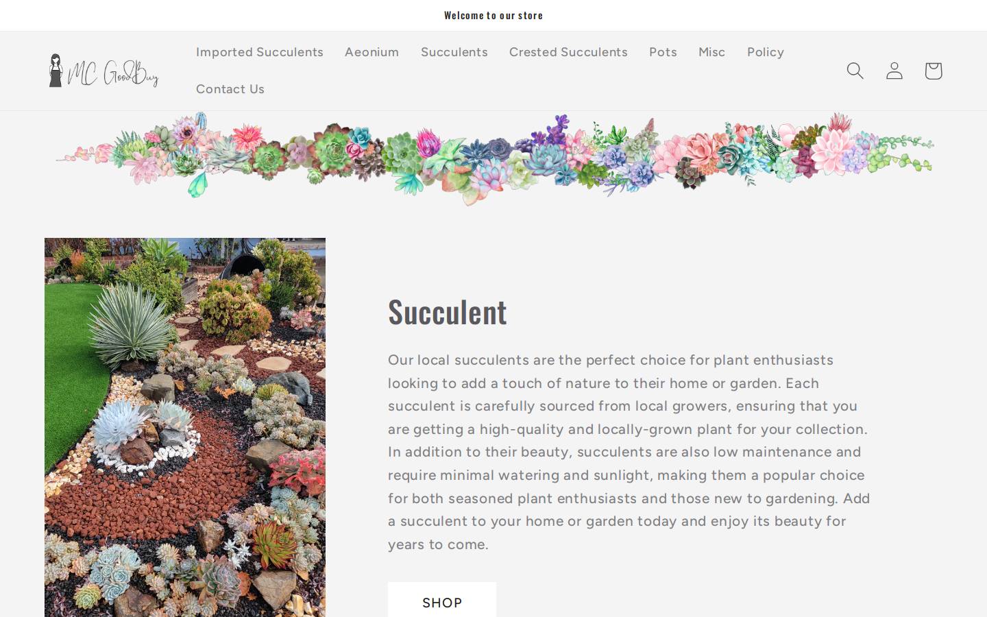 mcgoodbuy.com homepage screenshot