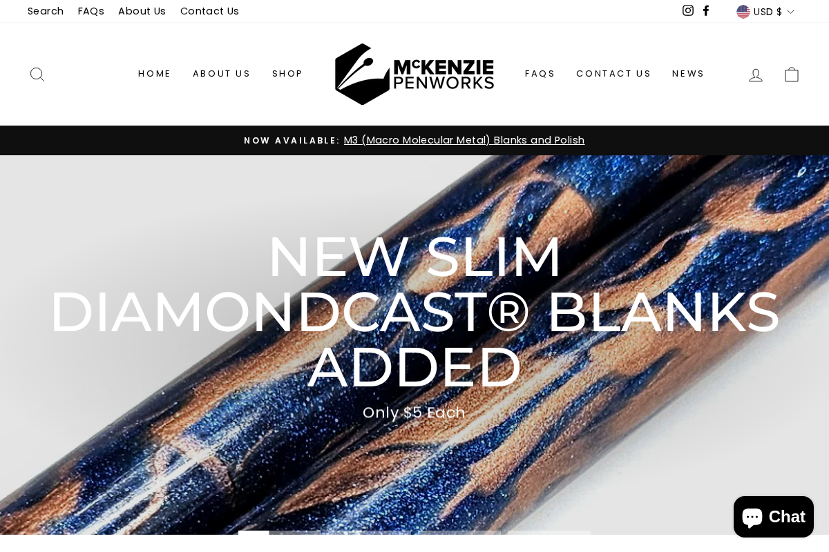 McKenzie Penworks homepage screenshot
