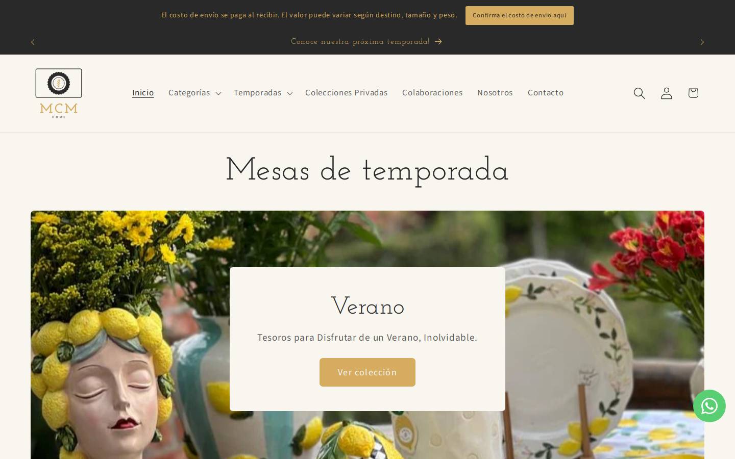 mcmhome.co homepage screenshot