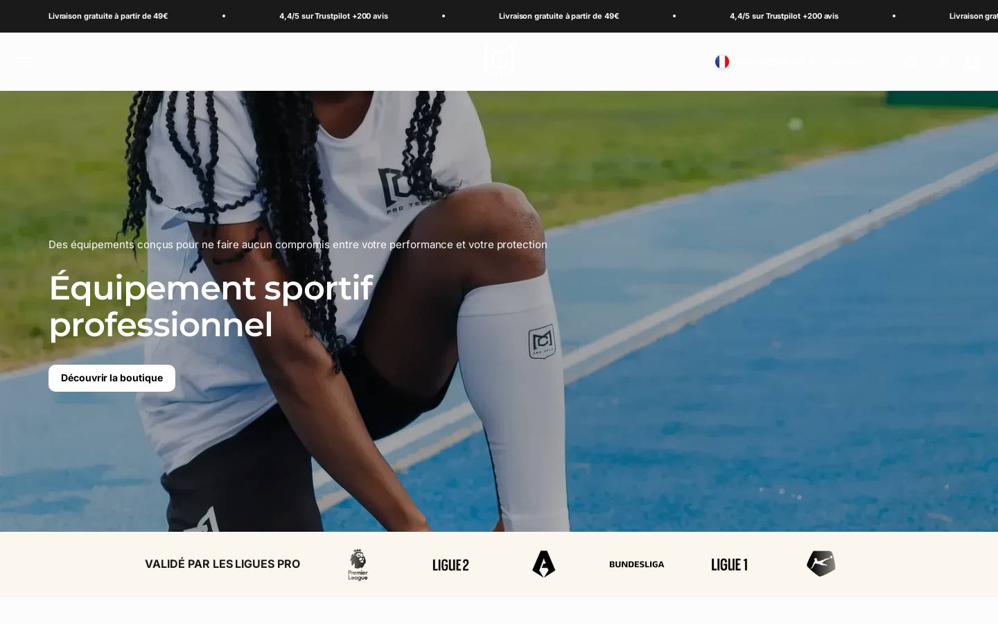 MC Protech homepage screenshot