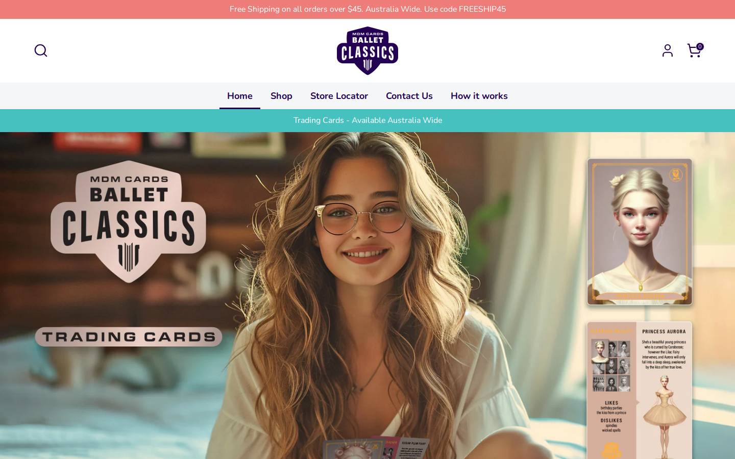 mdmcards.com homepage screenshot