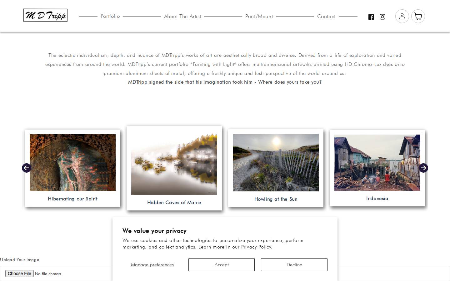 mdtripp.com homepage screenshot