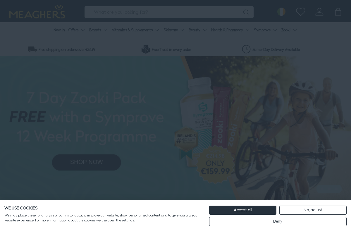 Meaghers Pharmacy homepage screenshot