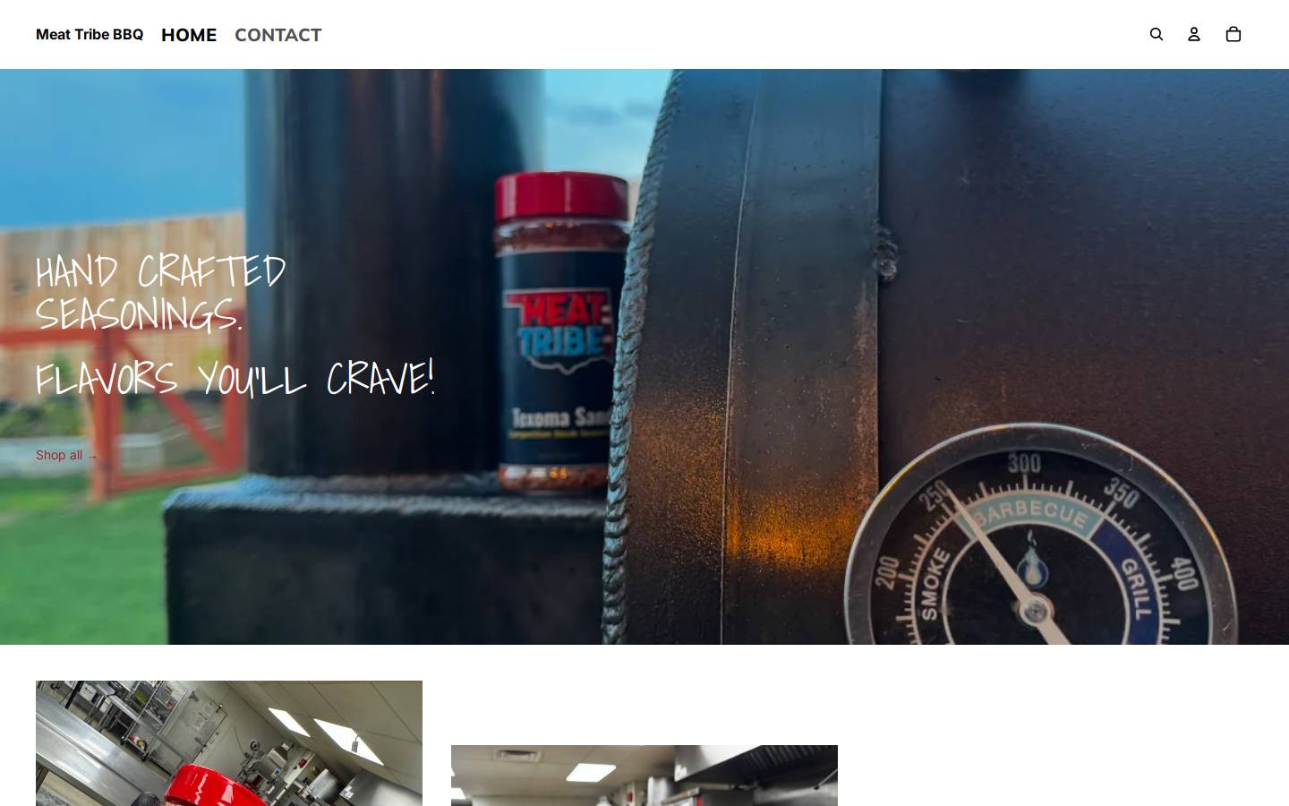 meattribe.com homepage screenshot