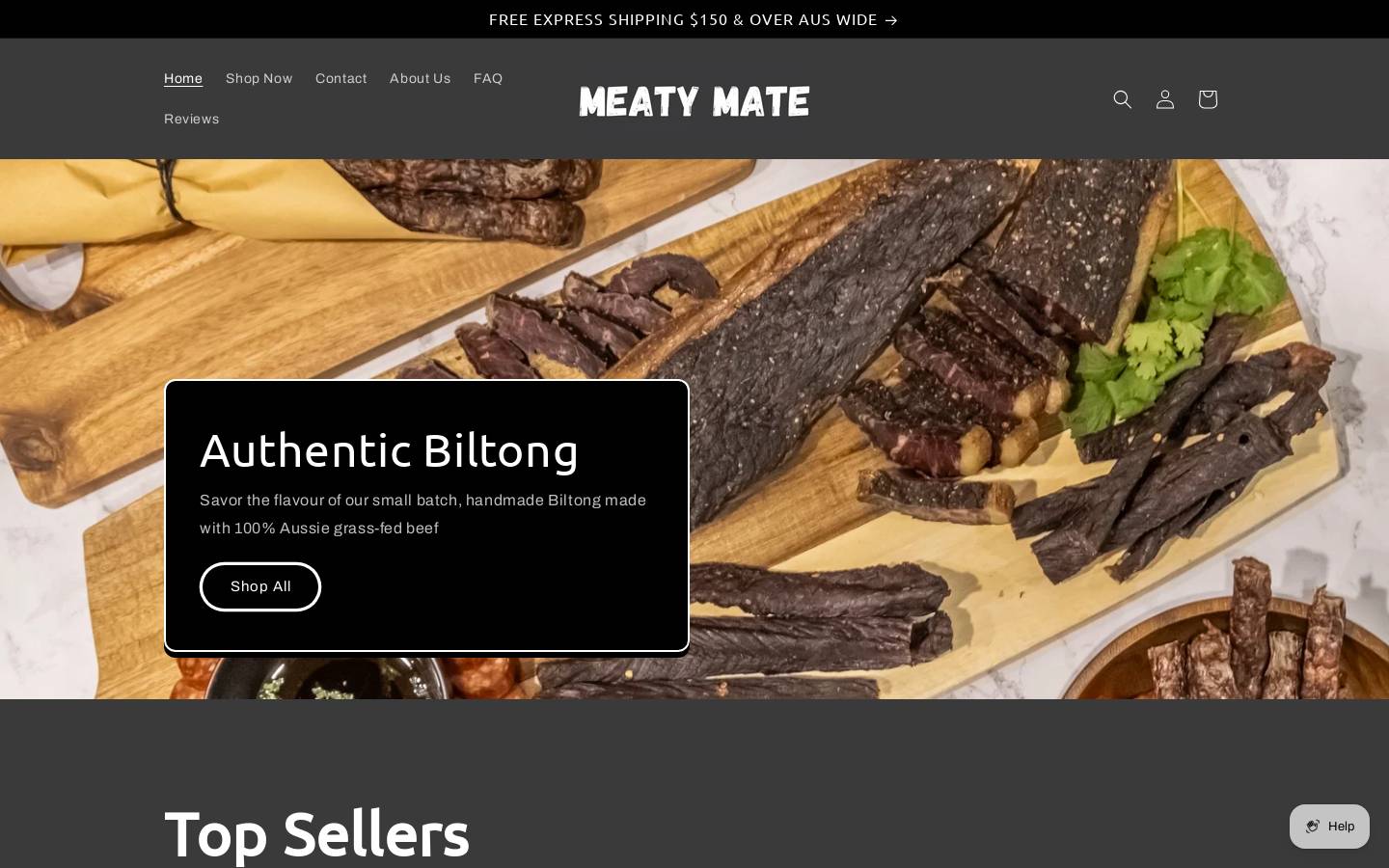 meatymate.com homepage screenshot