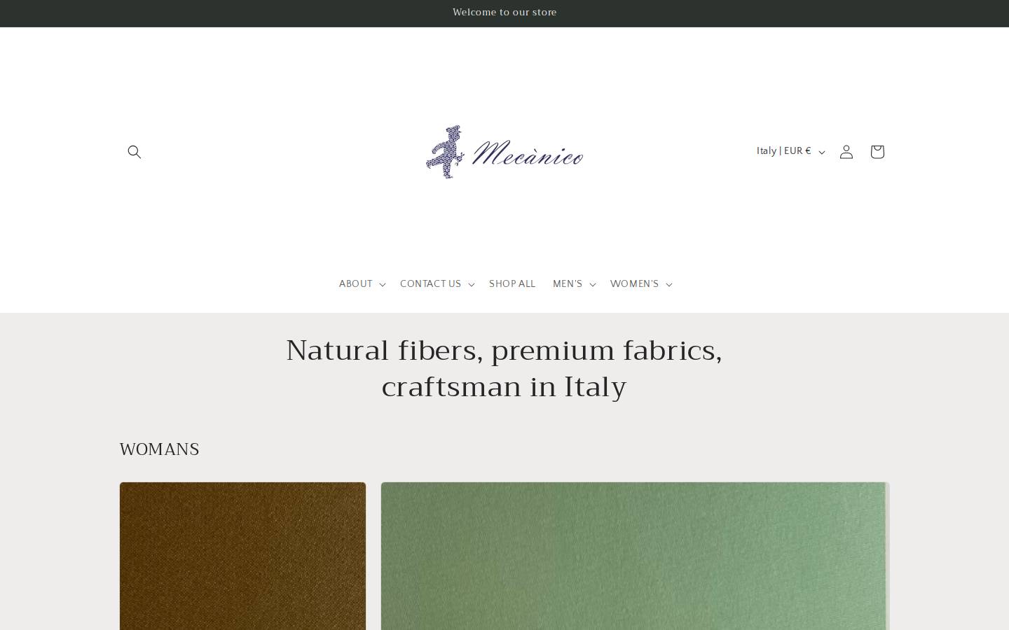 Mecanico.it homepage screenshot