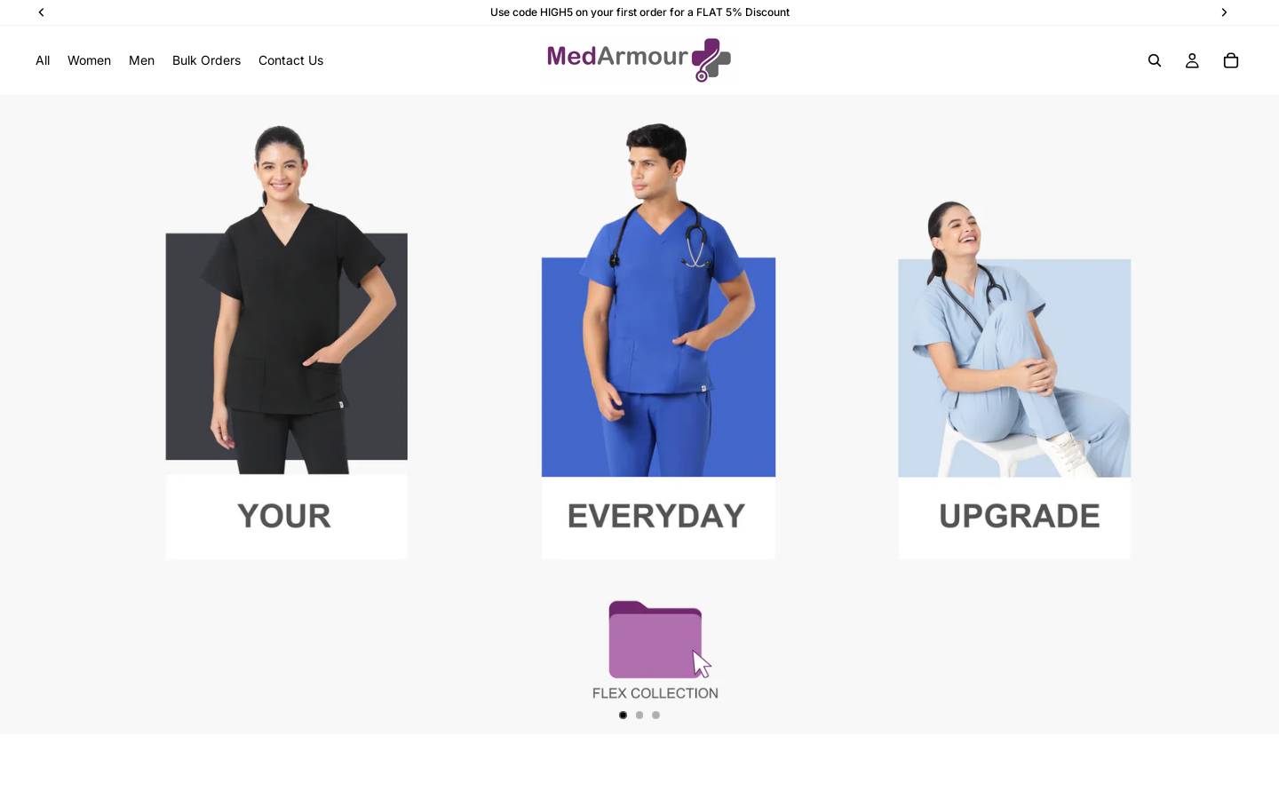 med-armour.com homepage screenshot