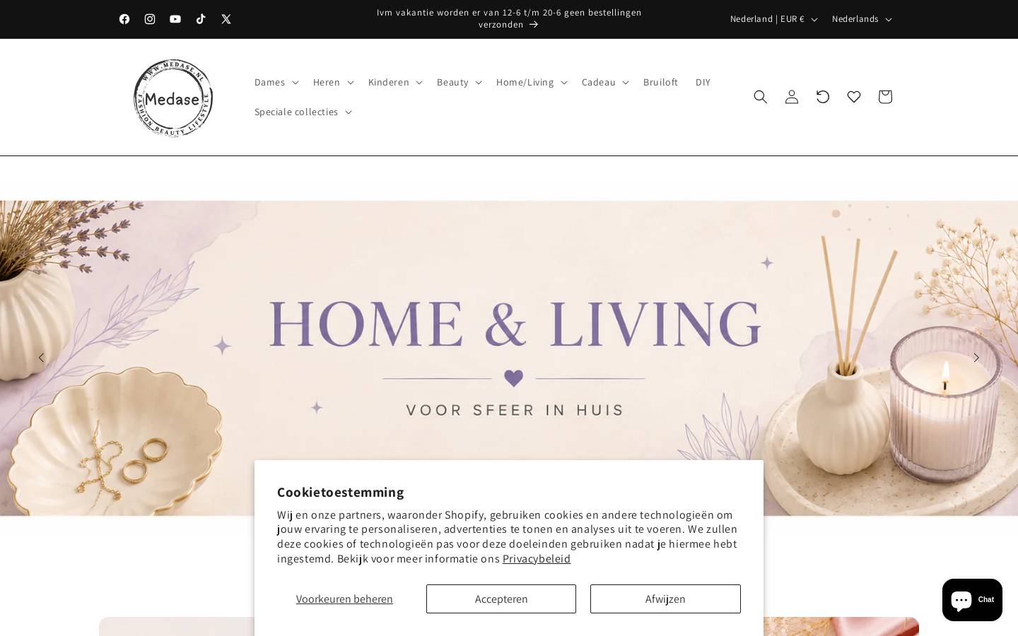 medase.nl homepage screenshot