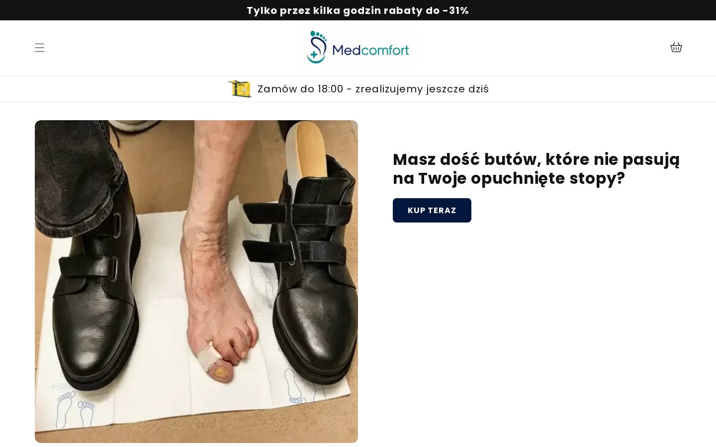 medcomfort.pl homepage screenshot